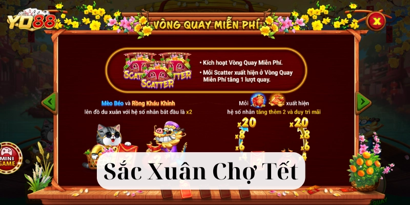 Nhận ngay tài lộc tại Sắc Xuân Chợ Tết